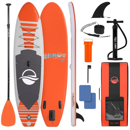 SereneLife Stand Up Paddling Board Set –...