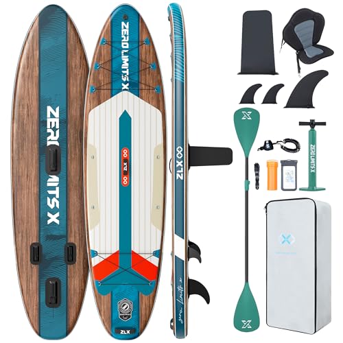 ZLX SUP Board mit Sitz Stand up Paddling...