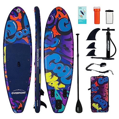 Overmont SUP Aufblasbares Stand Up Paddle...