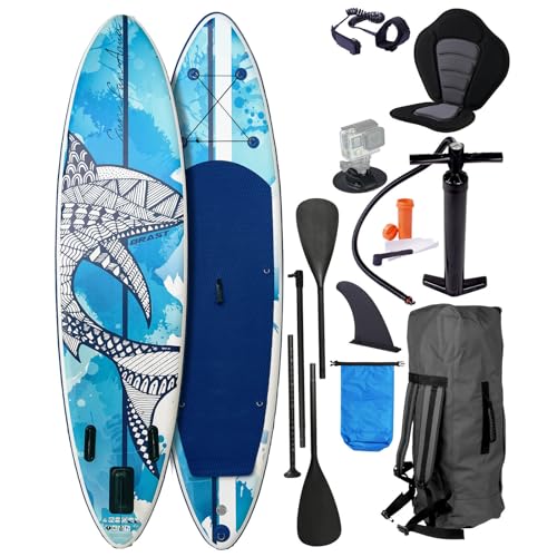 BRAST SUP Board Shark | Aufblasbares Stand up...