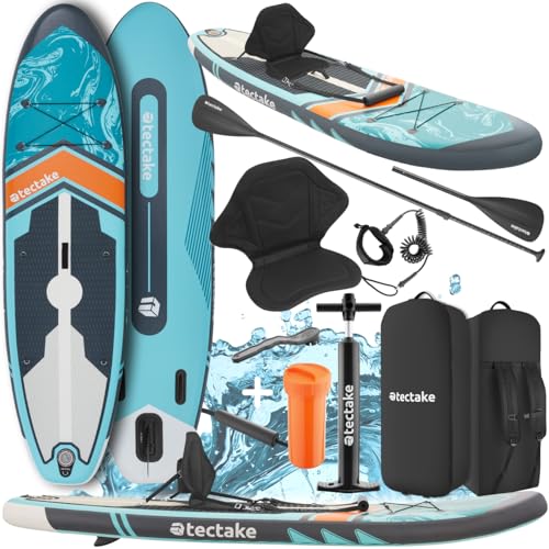 tectake® SUP, Stand Up Paddle Board, Standup...