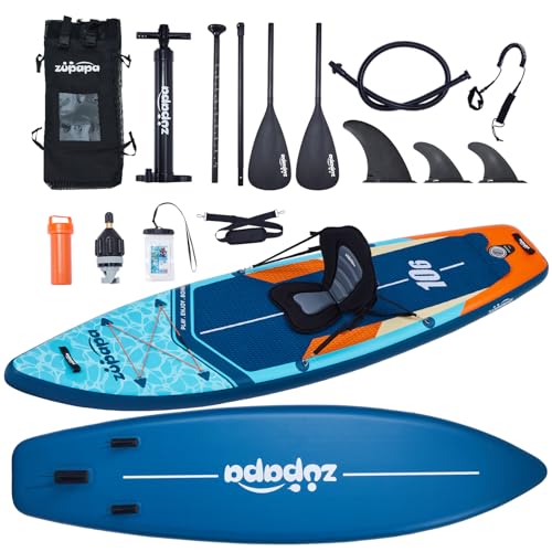 Zupapa 323cm Aufblasbare SUP Board Set| Stand...