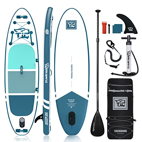 TIGERXBANG Aufblasbare SUP Boards Stand Up...