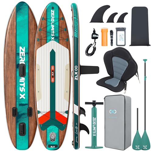 ZLX SUP Board mit Sitz Stand up Paddling...
