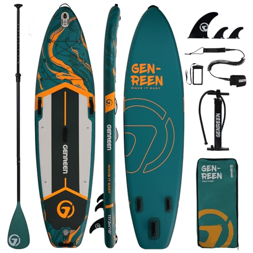 GENREEN Stand-Up Paddle Boards, 11ft...