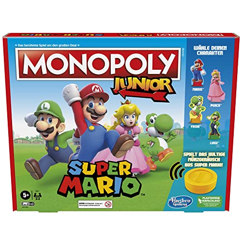 Hasbro Brettspiel Monopoly Junior Super Mario...