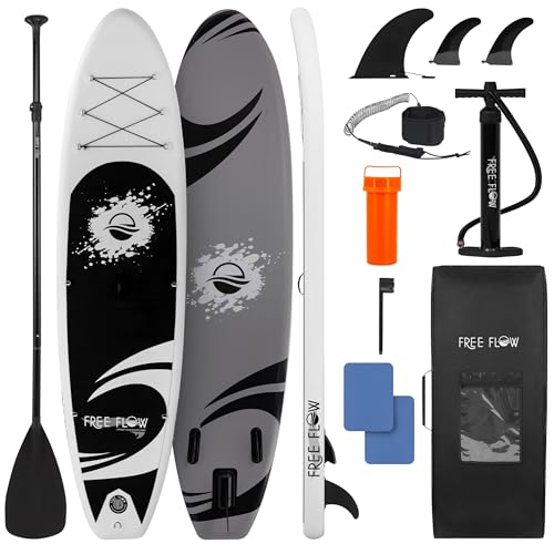 SereneLife Stand Up Paddling Board Grau und...