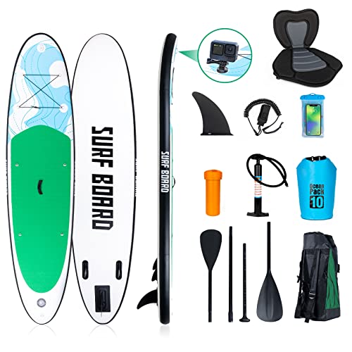 SUP Aufblasbares Stand UP Paddle Board, 10'6'...